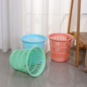 OEM China Wholesales Household Bathroom Office PP Open Top Without Lid Eco-Friendly 9L/12L Waste Bin Trash Can