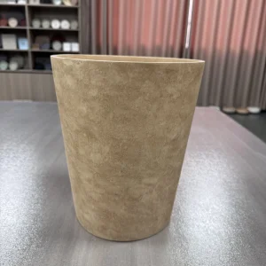 Customizable Resin Garbage Can Eco Friendly Waste Bin for Office and Hotel