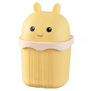 Cute Mini Trash Can with Lid