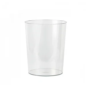 Transparent Plastic Trash Can