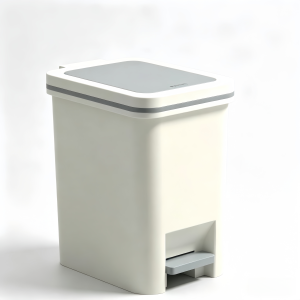 10-Liter PP Plastic Pedal Trash Can